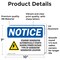 Signmission Standby Generator Automatically Sign With Symbol, 10 in W x Rectangle, Vinyl Decal OS-2PACK-NS-D-710-L-18423 - alternate 2